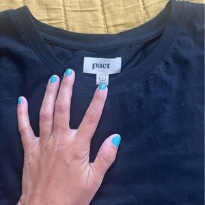 Pact Organic black dress